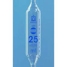 Pipetas aforadas, USP, BLAUBRAND®, 5ml, clase AS, 1 aforo, vidrio AR-GLAS®, DE-M. Compra por múltiplo de 6/Precio x un. Brand.