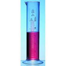 Probeta graduada forma baja, 1000ml: 20, 0ml, PP, escala en relieve.  Brand